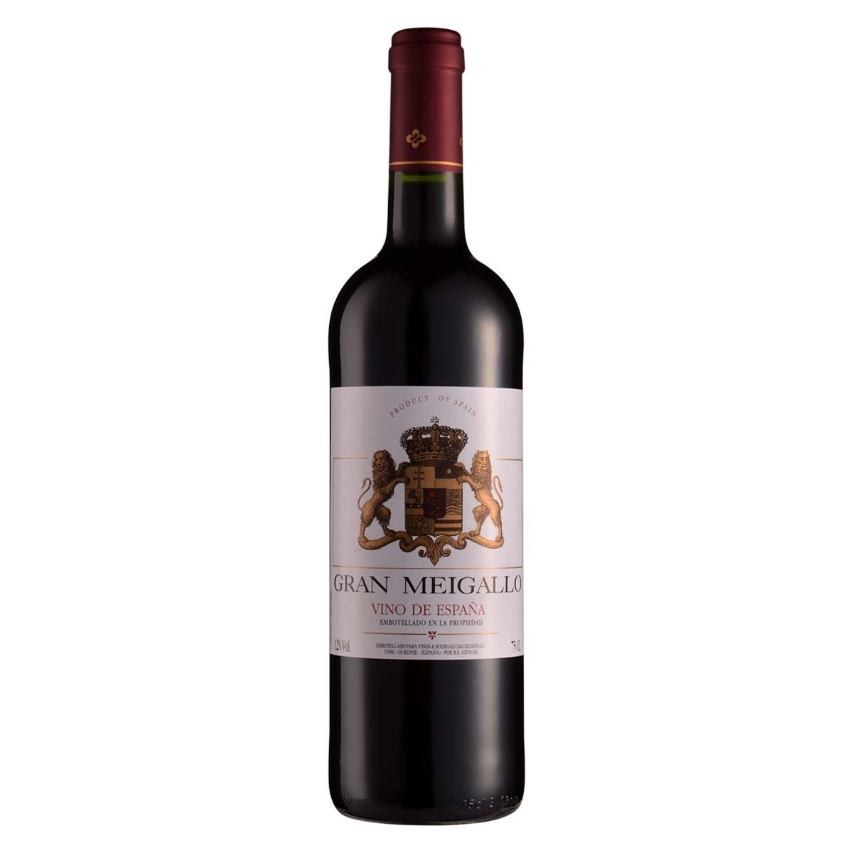 西班牙2012年魅力之尊干红葡萄酒750ml